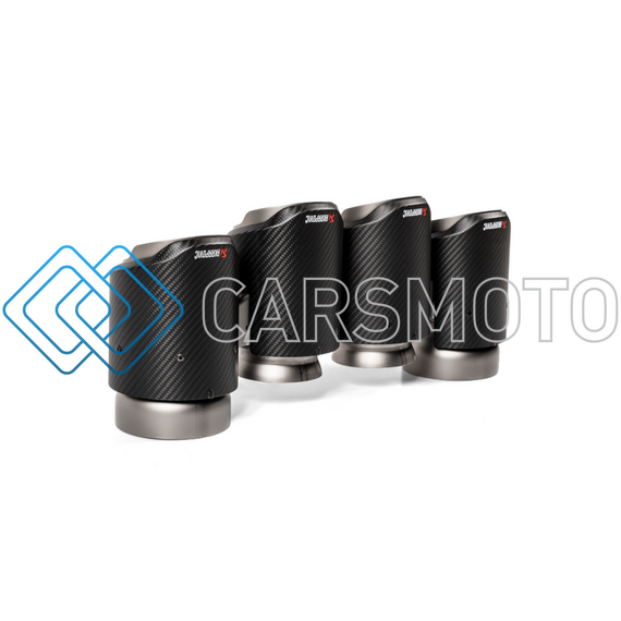 AKRAPOVIC TP-CT/5 НАСАДКИ НА ГЛУШИТЕЛЬ CARBON ДЛЯ BMW 1 SERIES M COUPE (E82)