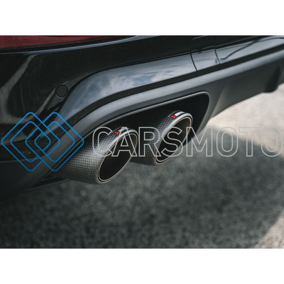 AKRAPOVIC TP-CT/53 КОМПЛЕКТ НАСАДОК CARBON ДЛЯ PORSCHE CAYENNE V6 (536)