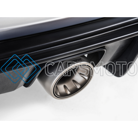 AKRAPOVIC TP-T/S/2 НАСАДКИ НА ГЛУШИТЕЛЬ TITANIUM ДЛЯ VW SCIROCCO R
