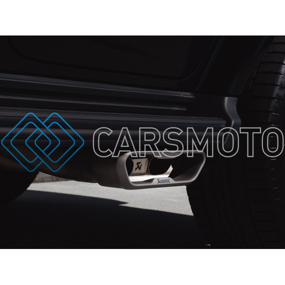 AKRAPOVIC TP-T/S/24/1 КОМПЛЕКТ НАСАДОК НА ГЛУШИТЕЛЬ TITANIUM ДЛЯ MERCEDES-AMG G63 (W465)