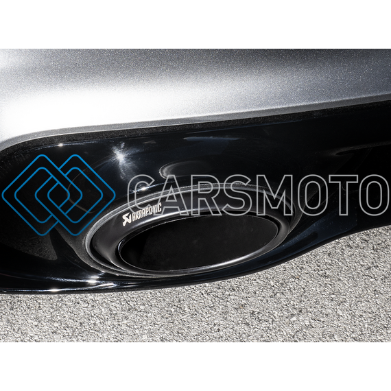 AKRAPOVIC TP-T/S/33 КОМПЛЕКТ НАСАДОК TITANIUM BLACK ДЛЯ PORSCHE 911 TURBO / TURBO S (992)