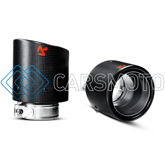 AKRAPOVIC TP-VWGMK6-CA НАСАДКИ НА ГЛУШИТЕЛЬ CARBON ДЛЯ VW GOLF GTD (VI)