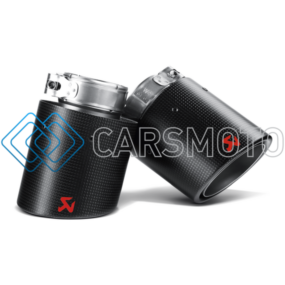 AKRAPOVIC TP-VWGMK6-CA НАСАДКИ НА ГЛУШИТЕЛЬ CARBON ДЛЯ VW GOLF GTD (VI)