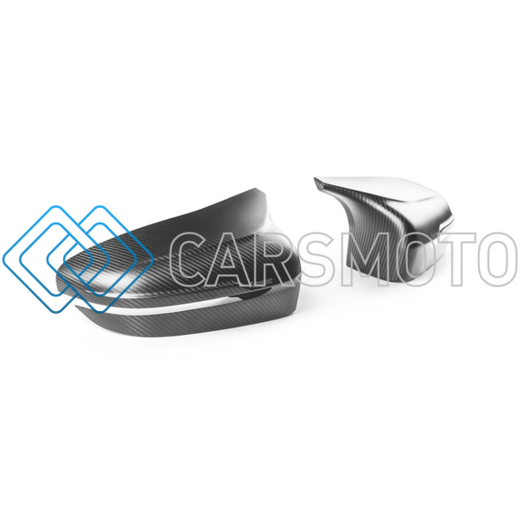 AKRAPOVIC WM-BM/CA/3/M НАКЛАДКИ НА ЗЕРКАЛА CARBON (МАТОВЫЕ) ДЛЯ BMW M5 (F90) / M8 (F91 / F92)