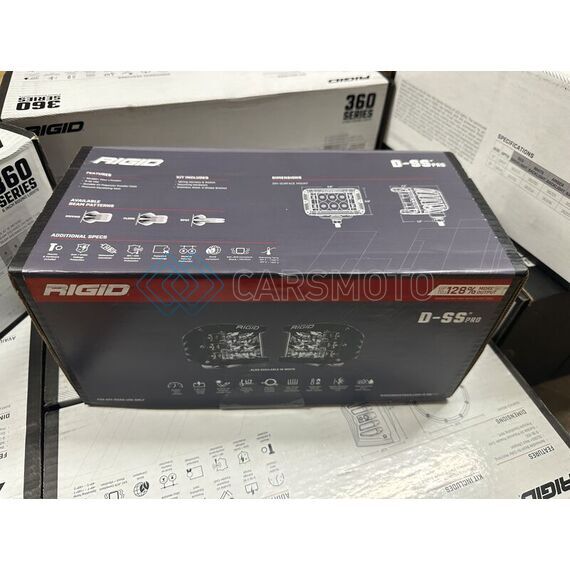 RIGID 262313 СВЕТОДИОДНЫЕ ФАРЫ D-SS PRO (9 СВЕТОДИОДОВ) ВОДИТЕЛЬСКИЙ СВЕТ (ПАРА)