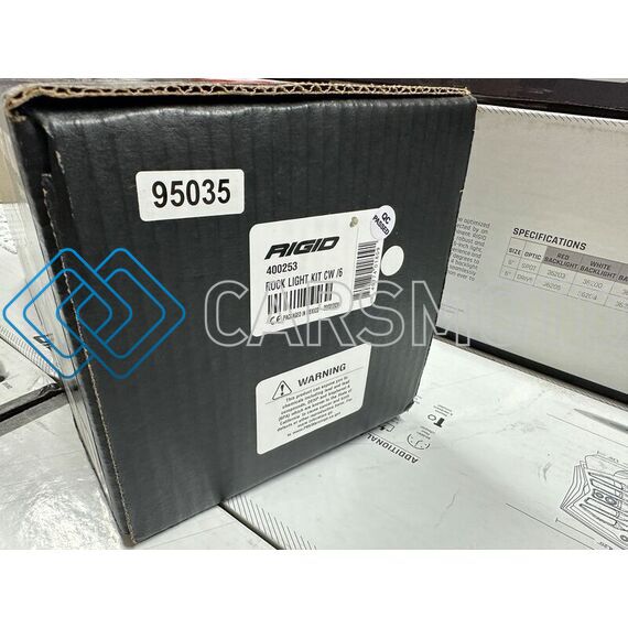 RIGID 400253 ROCK LIGHT KIT КОМПЛЕКТ ПОДСВЕТКИ ХОЛОДНЫЙ БЕЛЫЙ (6 МОДУЛЕЙ)