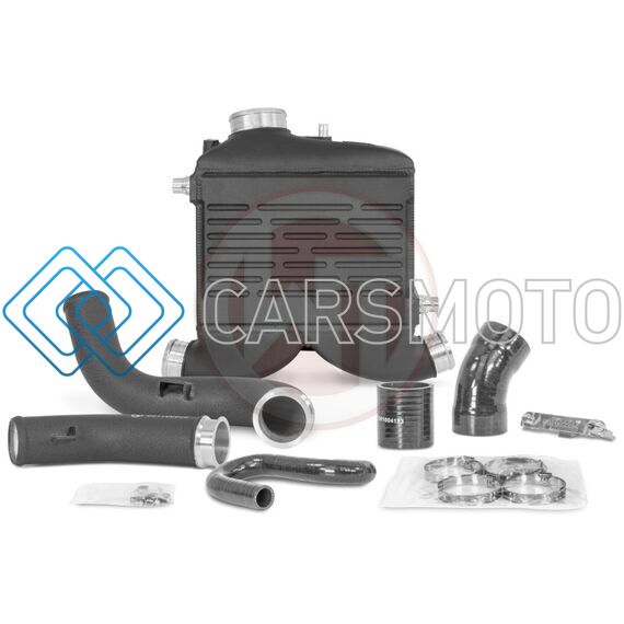 WAGNER TUNING 200001157.NOWMI MERCEDES BENZ C43 AMG 3.0L BITURBO PERFORMANCE INTERCOOLER KIT W/O WMI PORTS
