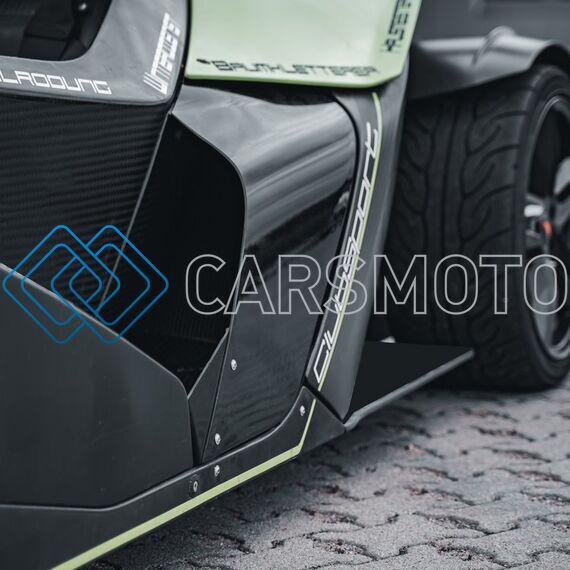 WAGNER TUNING 400001016 KTM X-BOW 2.0TFSI RADIATOR AIR DUCT KIT