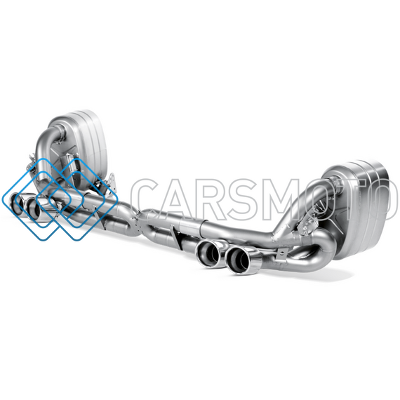 AKRAPOVIC C-PO/T/1 КОЛЛЕКТОР TITANIUM ДЛЯ PORSCHE CAYENNE (958) (ДЛЯ АРТ. ME-PO/T/1)