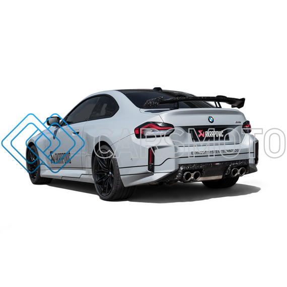 AKRAPOVIC DI-BM/CA/10/CF ЗАДНИЙ ДИФФУЗОР CHOPPED CARBON (МАТОВЫЙ) ДЛЯ BMW M2 COUPE (G87)