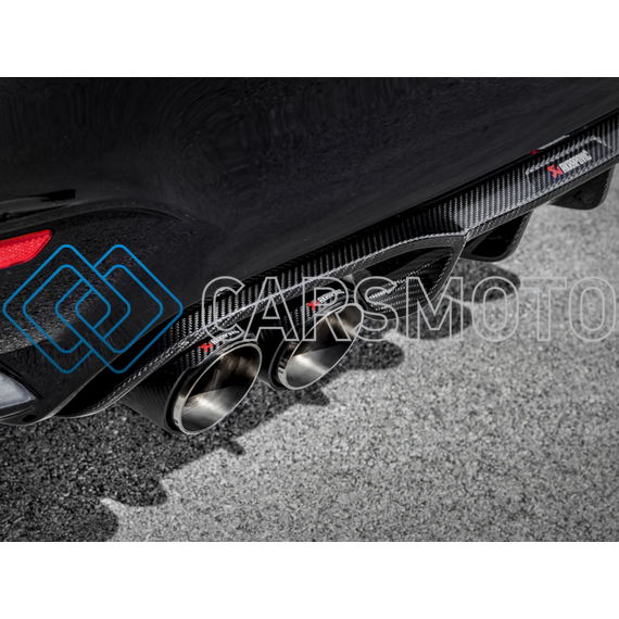 AKRAPOVIC DI-BM/CA/4/G ЗАДНИЙ ДИФФУЗОР CARBON (ГЛЯНЦЕВЫЙ) ДЛЯ BMW M3 (F80)
