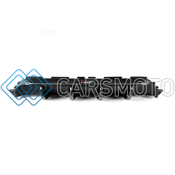 AKRAPOVIC DI-BM/CA/5/M/RS ЗАДНИЙ ДИФФУЗОР CARBON (МАТОВЫЙ С КРАСНЫМ ЛОГОТИПОМ) ДЛЯ BMW M5 (F90)