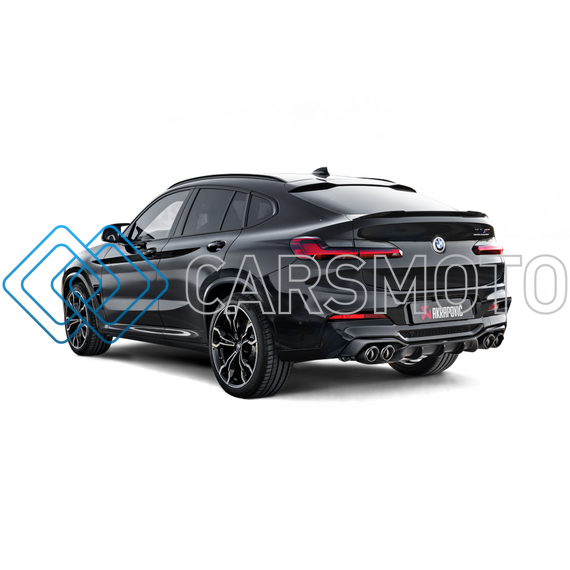 AKRAPOVIC DI-BM/CA/6 ЗАДНИЙ ДИФФУЗОР CARBON (ГЛЯНЦЕВЫЙ) ДЛЯ BMW X4 M