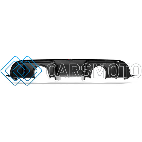 AKRAPOVIC DI-PO/CA/1 ЗАДНИЙ ДИФФУЗОР CARBON (МАТОВЫЙ) ДЛЯ PORSCHE 911 GT3 (991)  