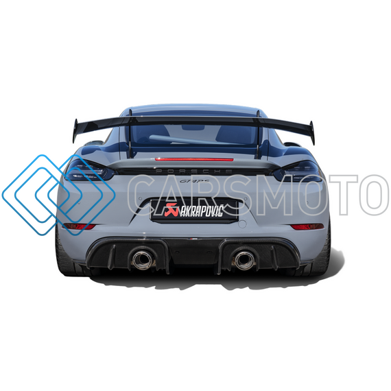 AKRAPOVIC DI-PO/CA/1 ЗАДНИЙ ДИФФУЗОР CARBON (МАТОВЫЙ) ДЛЯ PORSCHE 911 GT3 (991)  