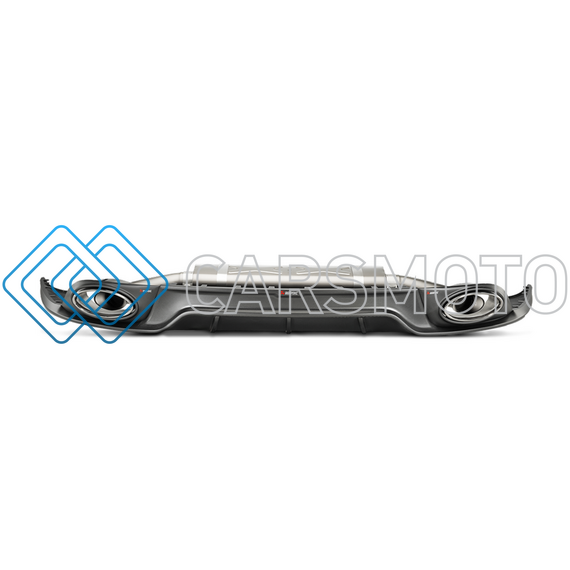 AKRAPOVIC DI-PO/CA/2 ЗАДНИЙ ДИФФУЗОР CARBON (МАТОВЫЙ) ДЛЯ PORSCHE 911 TURBO/TURBO S (991)  