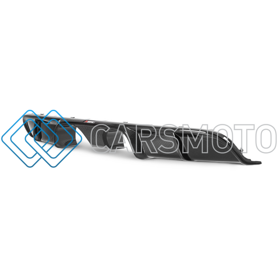 AKRAPOVIC DI-PO/CA/3/G ЗАДНИЙ ДИФФУЗОР CARBON (ГЛЯНЦЕВЫЙ) ДЛЯ PORSCHE 911 CARRERA S/4/4S/GTS (991.2)  