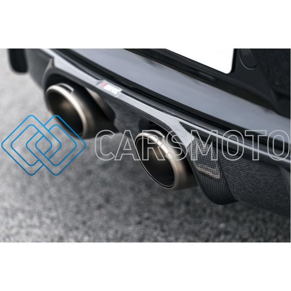 AKRAPOVIC DI-PO/CA/3/G ЗАДНИЙ ДИФФУЗОР CARBON (ГЛЯНЦЕВЫЙ) ДЛЯ PORSCHE 911 CARRERA S/4/4S/GTS (991.2)  