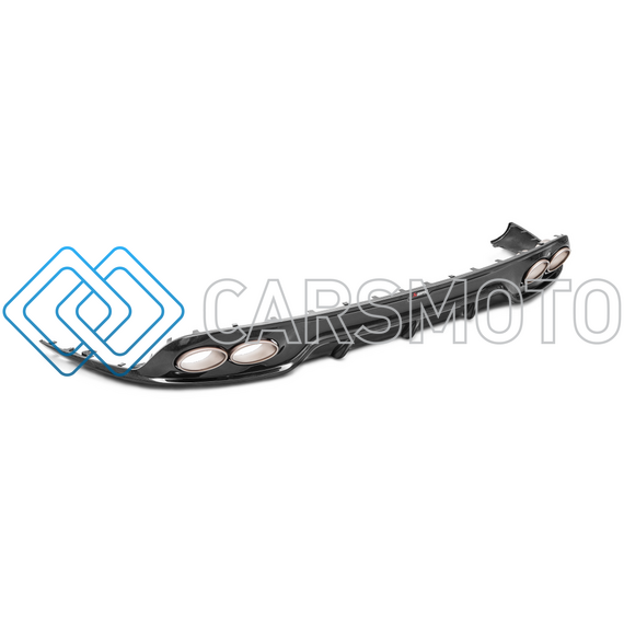 AKRAPOVIC DI-PO/CA/4/G/1 ЗАДНИЙ ДИФФУЗОР CARBON (ГЛЯНЦЕВЫЙ) ДЛЯ PORSCHE 911 TURBO / TURBO S (991.2) (БЕЗ НАСАДОК)