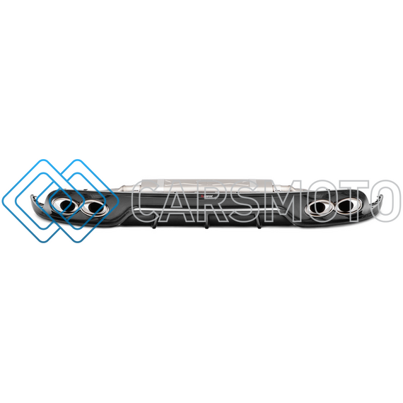 AKRAPOVIC DI-PO/CA/4/G/1 ЗАДНИЙ ДИФФУЗОР CARBON (ГЛЯНЦЕВЫЙ) ДЛЯ PORSCHE 911 TURBO / TURBO S (991.2) (БЕЗ НАСАДОК)