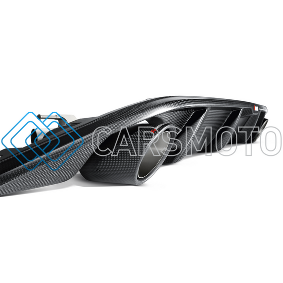 AKRAPOVIC DI-VW/CA/1 ЗАДНИЙ ДИФФУЗОР CARBON (МАТОВЫЙ) ДЛЯ VOLKSWAGEN GOLF GTI (VII)  