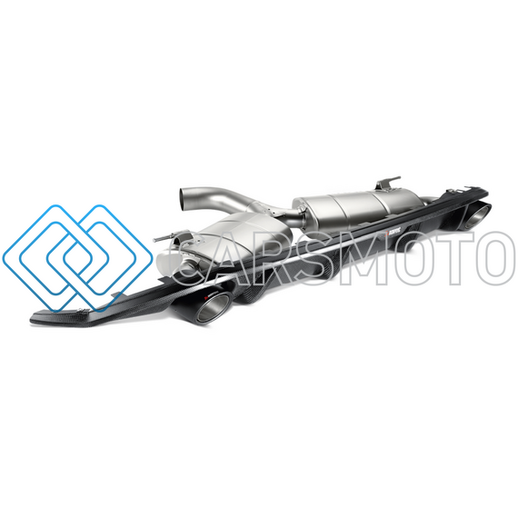 AKRAPOVIC DI-VW/CA/1 ЗАДНИЙ ДИФФУЗОР CARBON (МАТОВЫЙ) ДЛЯ VOLKSWAGEN GOLF GTI (VII)  