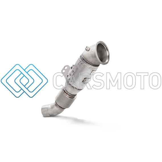 AKRAPOVIC DP-BM/SS/5/H ДАУНПАЙП (СТАЛЬ) С КАТАЛИЗАТОРОМ ДЛЯ BMW 340I (F30 / F31)