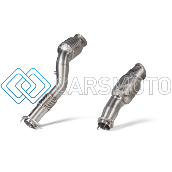AKRAPOVIC DP-BM/SS/8 ДАУНПАЙП С КАТАЛИЗАТОРОМ (СТАЛЬ) ДЛЯ BMW M3 (G80) / M4 (G82) / M2 (G87)