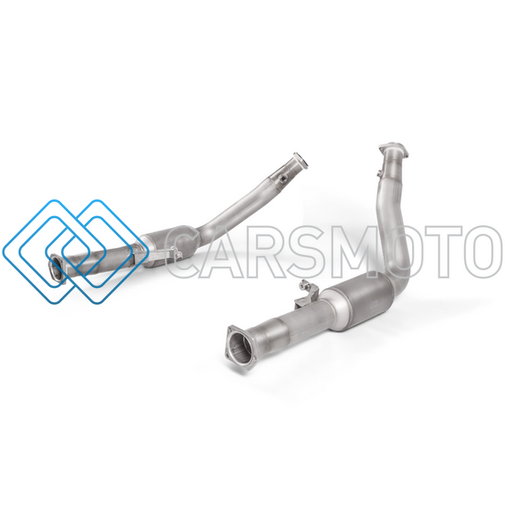AKRAPOVIC DP-ME/SS/1 ДАУНПАЙП  (СТАЛЬ) С КАТАЛИЗАТОРОМ ДЛЯ MERCEDES G63 AMG (W463)