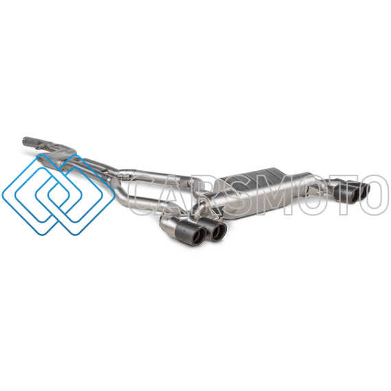 AKRAPOVIC E-BM/SS/7 КОМПЛЕКТ EVOLUTION LINK PIPE (СТАЛЬ) С OPF ДЛЯ BMW M340I (G20) / BMW M440I (G22)