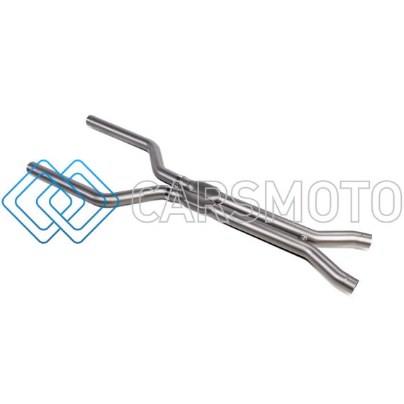 AKRAPOVIC E-BM/T/11 КОМПЛЕКТ EVOLUTION LINK PIPE (TITANIUM) ДЛЯ BMW X5M (F95) / X6M (F96)