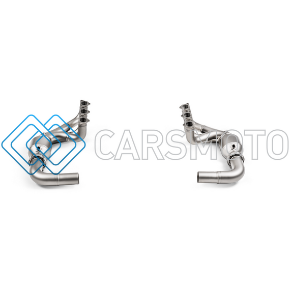 AKRAPOVIC E-PO/T/5 КОМПЛЕКТ EVOLUTION RACE HEADER (TITANIUM) ДЛЯ PORSCHE 911 GT3 (991.2)