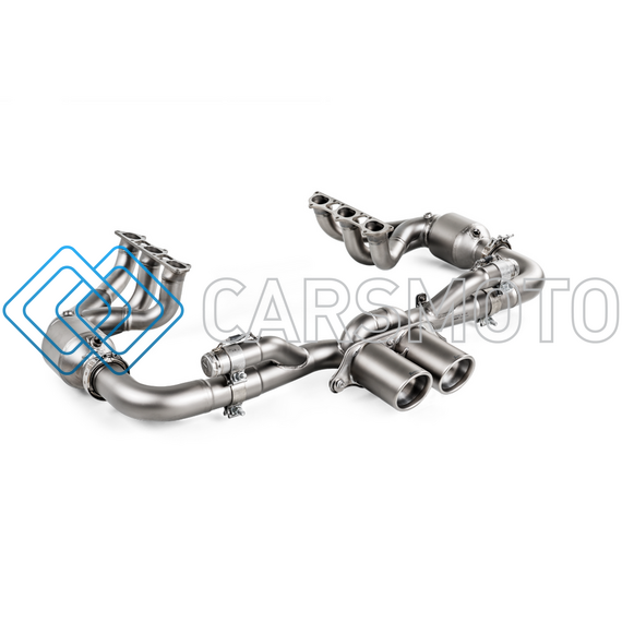 AKRAPOVIC E-PO/T/5 КОМПЛЕКТ EVOLUTION RACE HEADER (TITANIUM) ДЛЯ PORSCHE 911 GT3 (991.2)