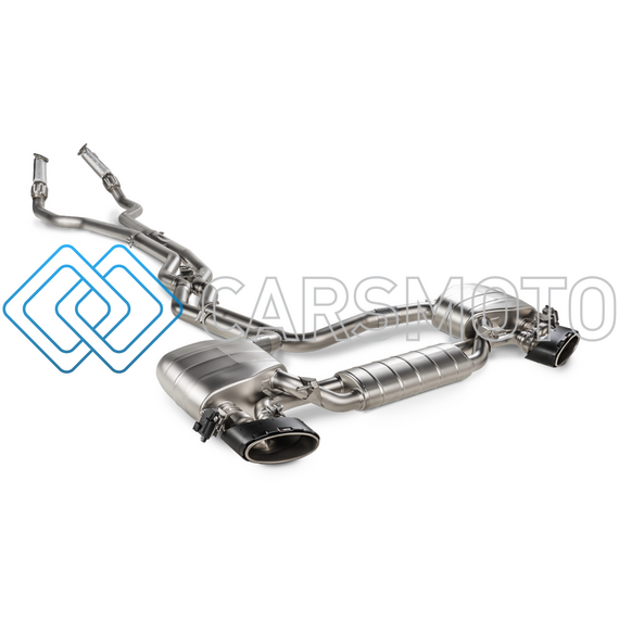 AKRAPOVIC L-AU/SS/6 КОМПЛЕКТ LINK PIPE (СТАЛЬ) ДЛЯ AUDI RS6 AVANT / RS7 SPORTBACK (C8) (НЕ ПОДХОДИТ ДЛЯ DP/L-AU/SS/1)