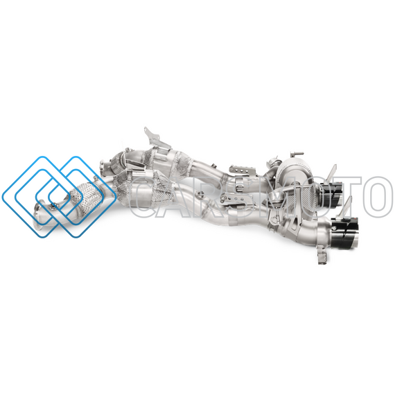 AKRAPOVIC L-FE/SS/1 LINK PIPE (СТАЛЬ) С КАТАЛИЗАТОРОМ ДЛЯ FERRARI 488 GTB/SPYDER