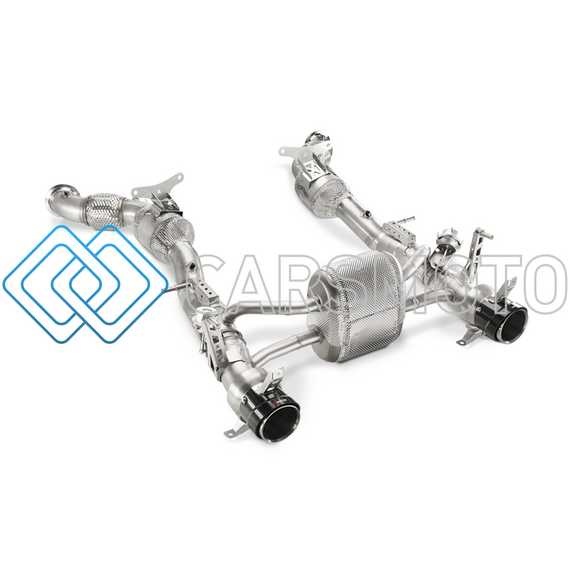AKRAPOVIC L-FE/SS/1 LINK PIPE (СТАЛЬ) С КАТАЛИЗАТОРОМ ДЛЯ FERRARI 488 GTB/SPYDER