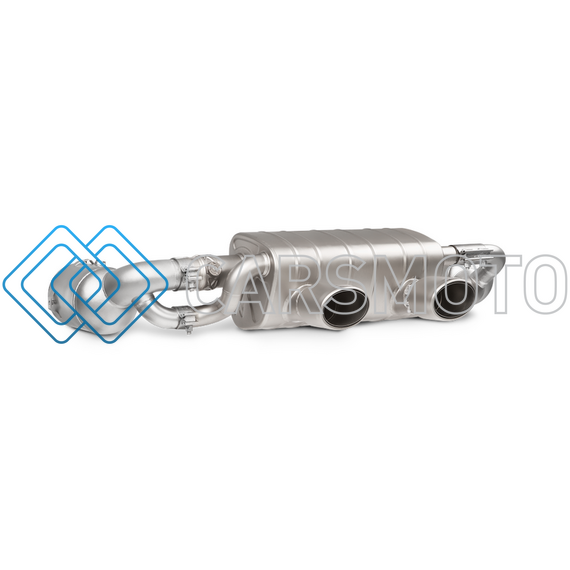 AKRAPOVIC L-PO/SS/1H LINK PIPE (СТАЛЬ) С КАТАЛИЗАТОРОМ ДЛЯ PORSCHE 911 CARRERA S/4/4S/GTS (991.2)
