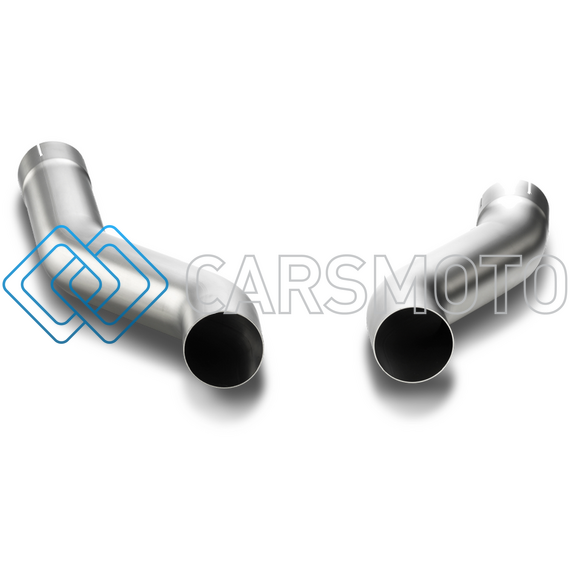 AKRAPOVIC L-PO/T/4 LINK PIPE TITANIUM ДЛЯ PORSCHE CAYENNE S/GTS (958)