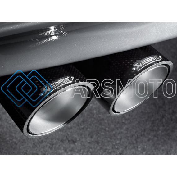 AKRAPOVIC M-BM/T/4H ВЫХЛОПНАЯ СИСТЕМА SLIP-ON LINE (TITANIUM) ДЛЯ BMW 1 SERIES M COUPE (E82)