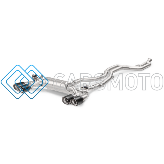 AKRAPOVIC M-BM/T/8H ВЫХЛОПНАЯ СИСТЕМА SLIP-ON LINE (TITANIUM) ДЛЯ BMW M3 / M4 (F80 / F82)