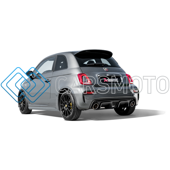 AKRAPOVIC M-FI/SS/1H ВЫХЛОПНАЯ СИСТЕМА (СТАЛЬ) ДЛЯ FIAT ABARTH 500/595C/TURISMO 1.4L