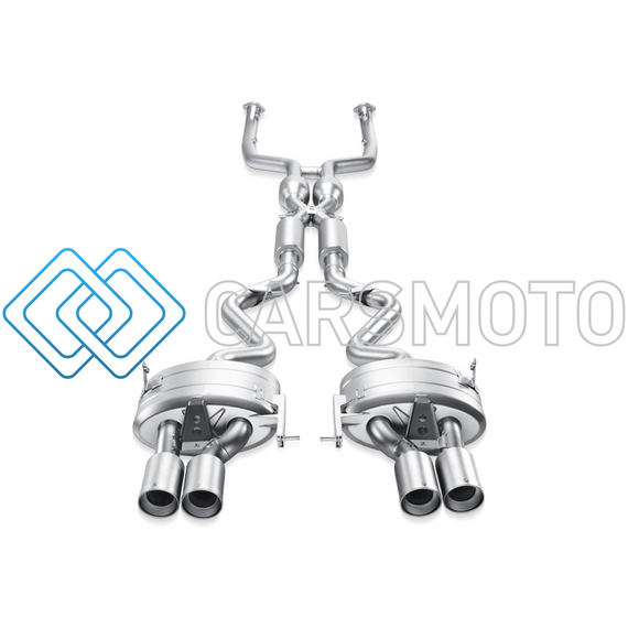 AKRAPOVIC ME-BM/T/2 ВЫХЛОПНАЯ СИСТЕМА EVOLUTION LINE С КАТАЛИЗАТОРОМ TITANIUM ДЛЯ BMW M3 (E92 / E93)
