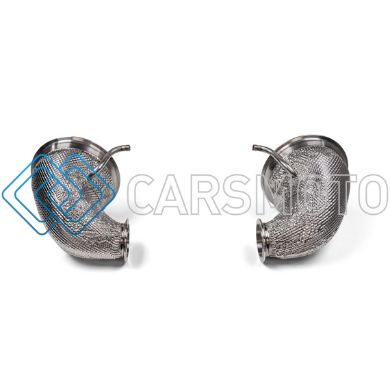 AKRAPOVIC P-CP034 АДАПТЕРЫ SLIP-ON RACE LINE (TITANIUM) ДЛЯ PORSCHE 911 GT3 / GT3 RS (992)