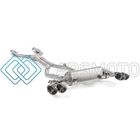 AKRAPOVIC S-AR/TI/1H ВЫХЛОПНАЯ СИСТЕМА EVOLUTION LINE (TITANIUM) ДЛЯ ALFA ROMEO GIULIA QUADRIFOGLIO