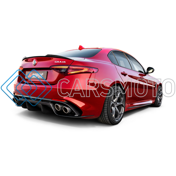 AKRAPOVIC S-AR/TI/1H ВЫХЛОПНАЯ СИСТЕМА EVOLUTION LINE (TITANIUM) ДЛЯ ALFA ROMEO GIULIA QUADRIFOGLIO