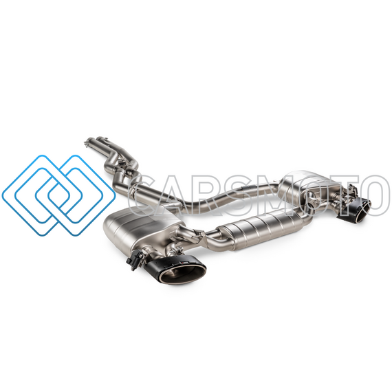 AKRAPOVIC S-AU/T/1H ВЫХЛОПНАЯ СИСТЕМА EVOLUTION LINE (TITANIUM) С OPF ДЛЯ AUDI RS6 AVANT (C8)