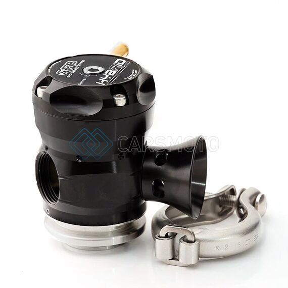 GFB T9219 UNIVERSAL WELD ON HYBRID TMS DUAL OUTLET VALVE