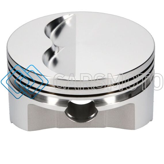 JE PISTONS 116857 350 SBC FLAT TOP SET OF 8 PISTONS