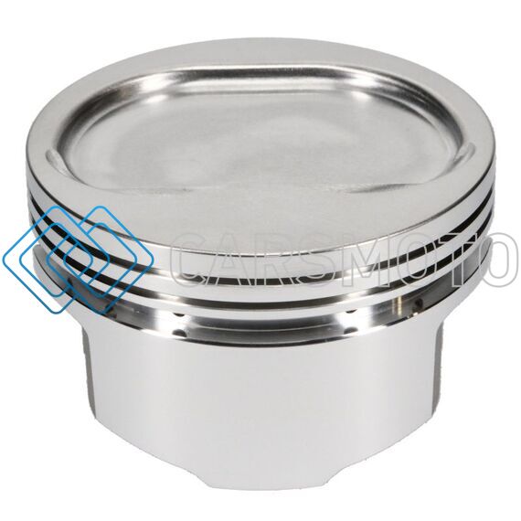 JE PISTONS 139628 350 SBC DISH -16CC- SET OF 8 PISTONS