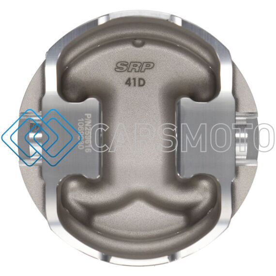 JE PISTONS 139628 350 SBC DISH -16CC- SET OF 8 PISTONS